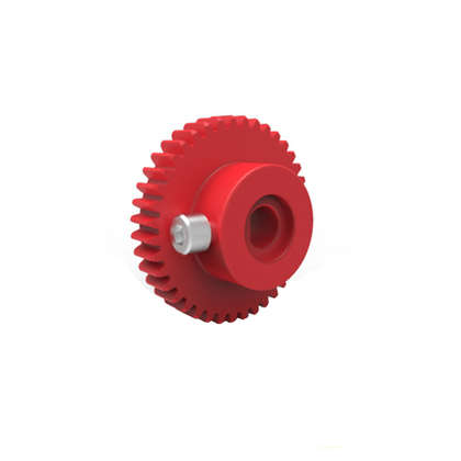 Custom Plastic Wheel Gear by CNC Machining